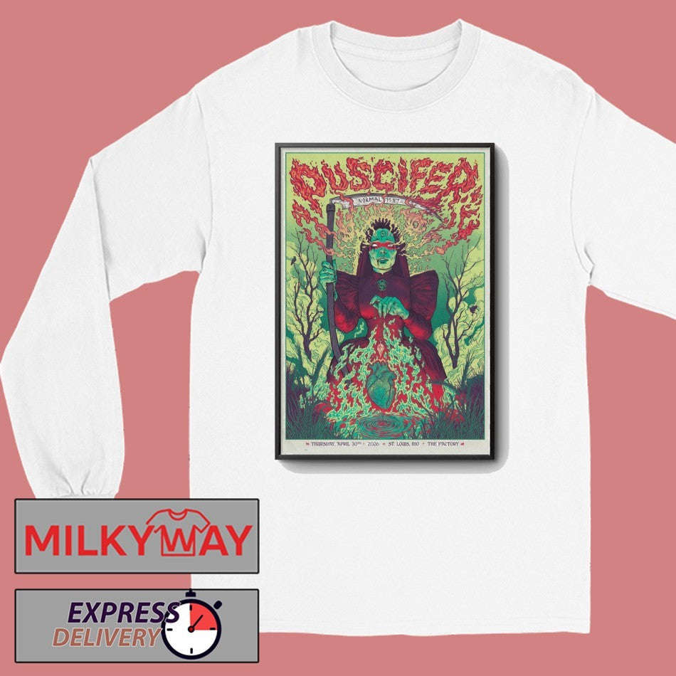 Puscifer 4 30 2026 ST. Louis MO Poster shirt