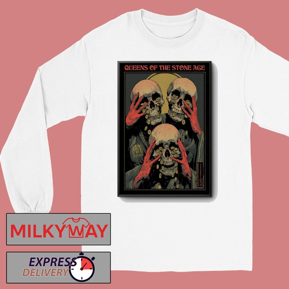 QOTSA The Catacombs Tour In Lincoln CA On May 1 2026 Poster shirt