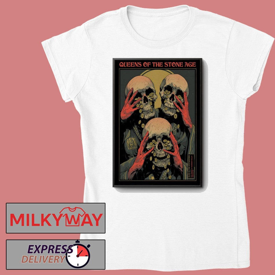 QOTSA The Catacombs Tour In Lincoln CA On May 1 2026 Poster shirt