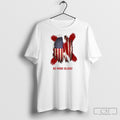 Official Rip Charlie Kirk No More Blood American Flag Red X Mark Shirt