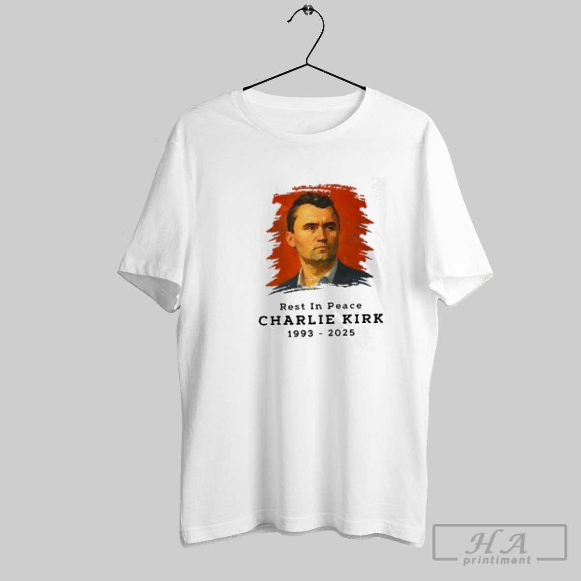 Official Rip Charlie Kirk Rest In Peace A True Patriot Charlie Kirk Memorial America Freedom