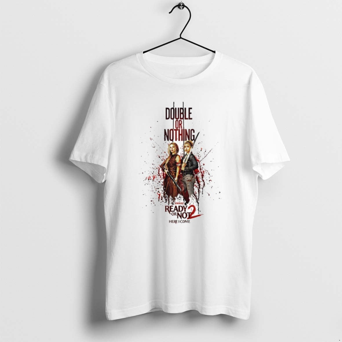 Official Ready Or Not 2 Here I Come First Movie In Theaters April 10 2026 T-Shirts, Hoodie, Sweatshirt | PureTeeCo.com