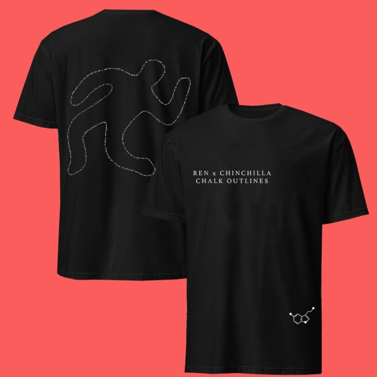 Ren X Chinchilla Chalk Outline T-Shirts