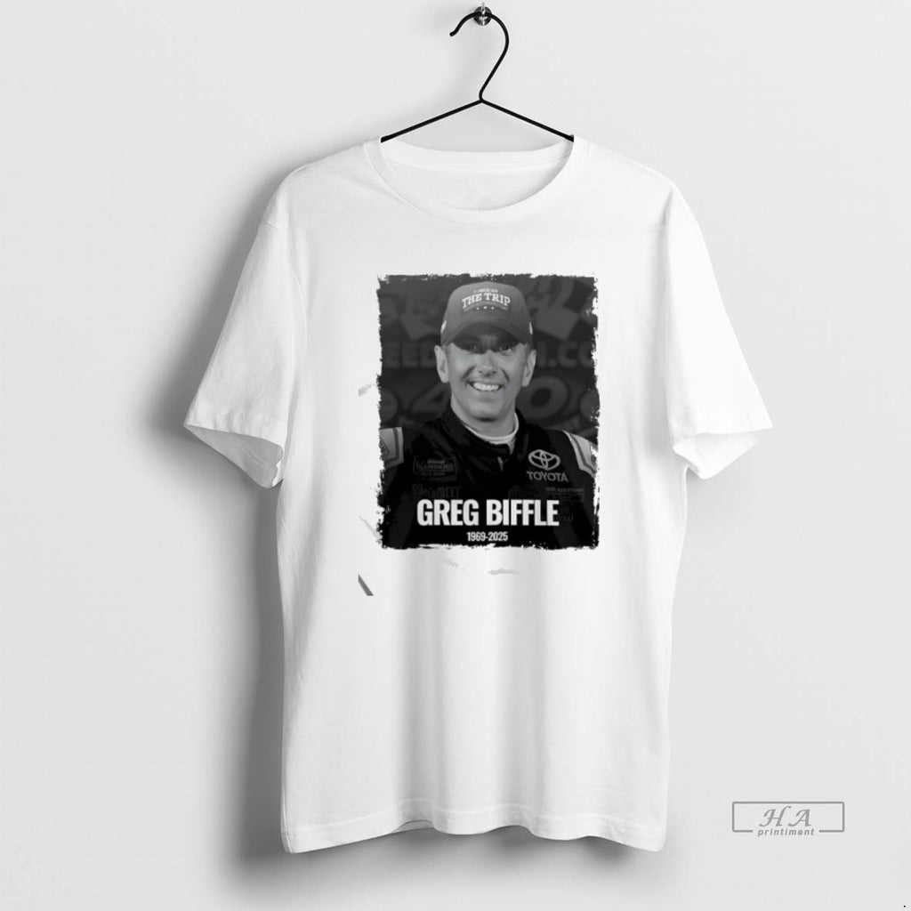 Official Rest In Peace Greg Biffle 1969 2025 Graphic T-Shirts, Hoodie, Sweatshirt | PureTeeCo.com