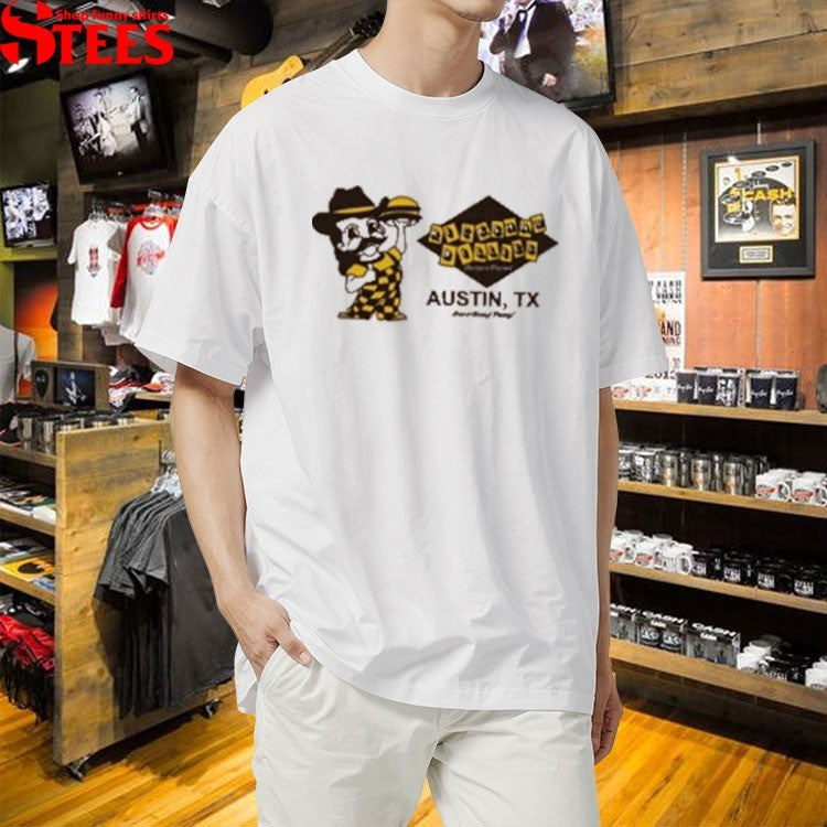 Rickshaw Billie’s Burger Patrol Austin TX Big Boy T-shirts