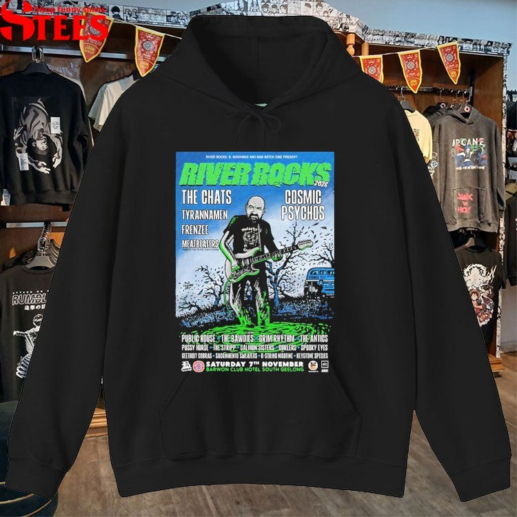 River Rocks 2026 Festival Lineup For Saturday 7th November In South Geelong VIC At The Barwon Club Hotel Australia T-Shirts