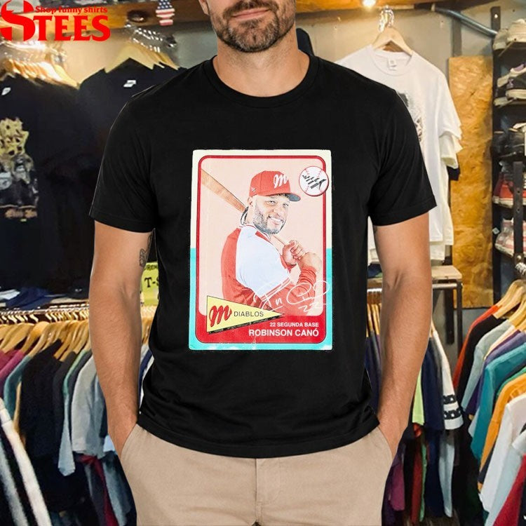 Robinson Canó X Diablos Rojos Del México X Paper Planes T-shirts