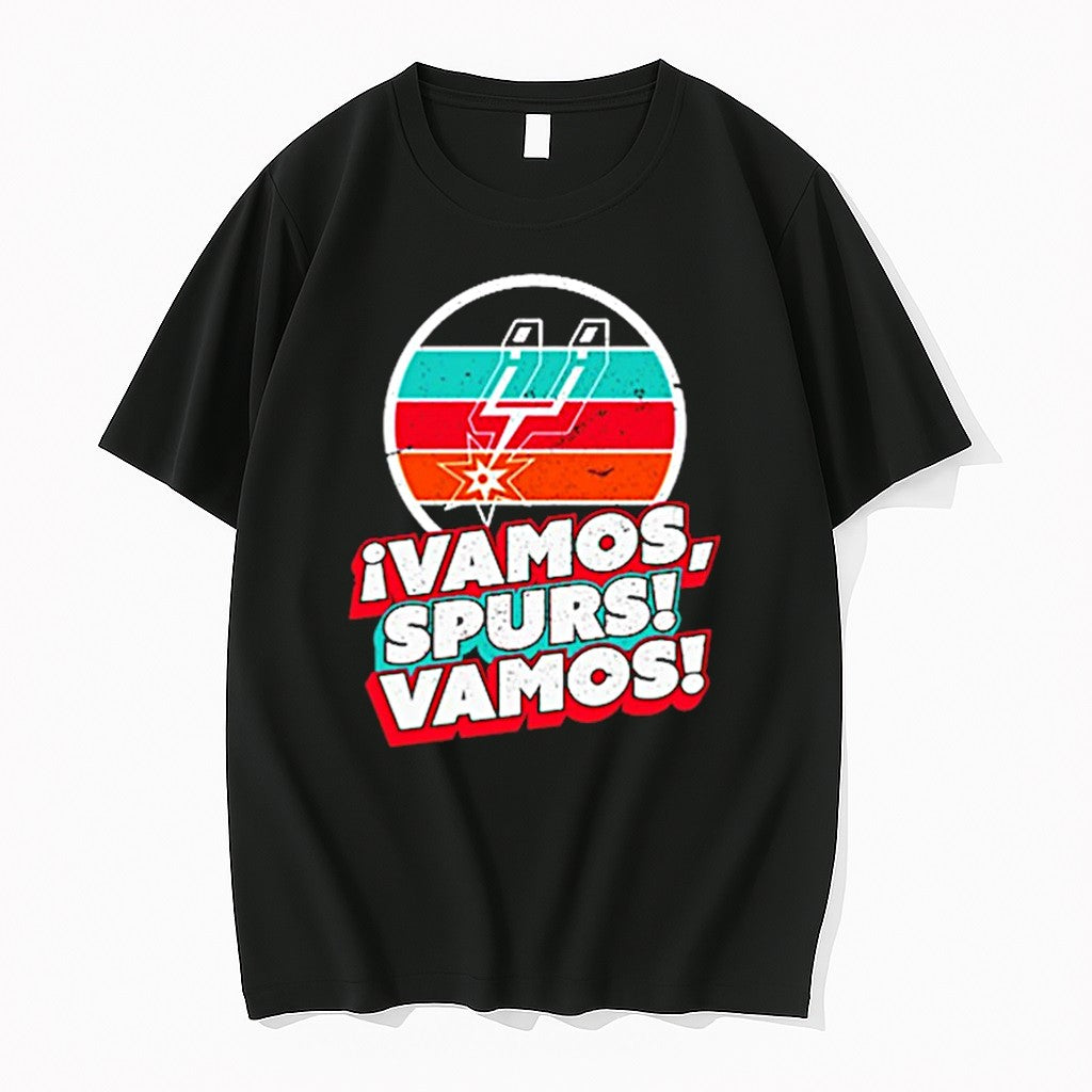 Official San Antonio Spurs Vintage Vamos Spurs Vamos T Shirts Jpg