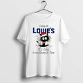 Official Santa Light Cat I Work At Lowes Its Fine Everything Is Fine T-Shirts, Hoodie, Sweatshirt | PureTeeCo.com