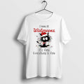 Official Santa Light Cat I Work At Walgreens Its Fine Everything Is Fine T-Shirts, Hoodie, Sweatshirt | PureTeeCo.com