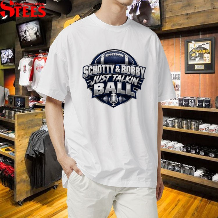 Schotty & Bobby Just Talkin Ball Logo T-shirts