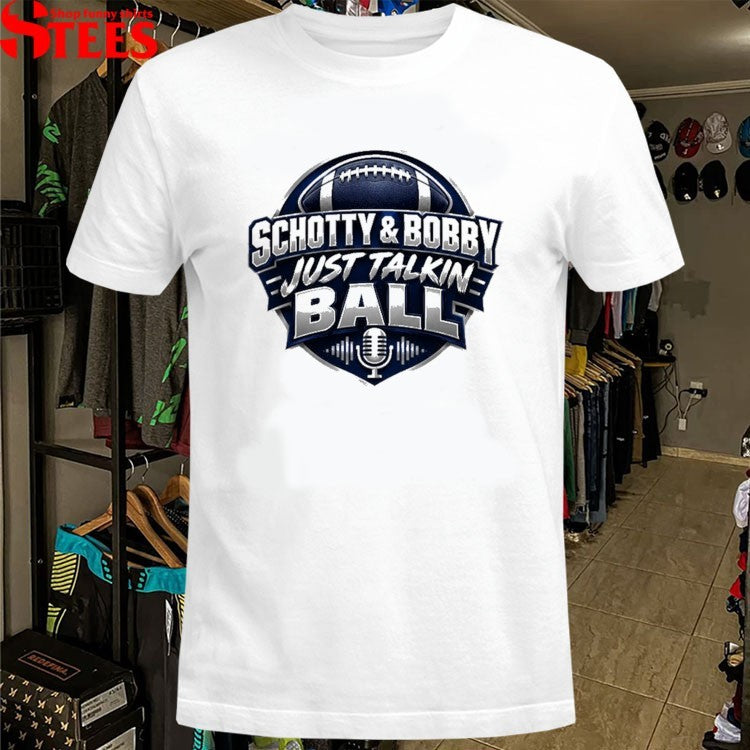 Schotty & Bobby Just Talkin Ball Logo T-shirts