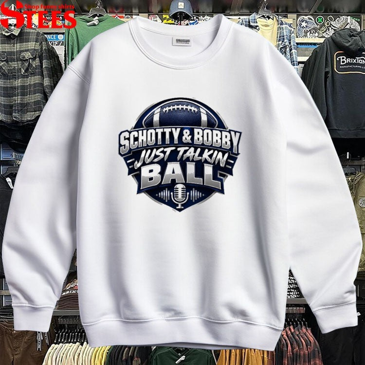 Schotty & Bobby Just Talkin Ball Logo T-shirts