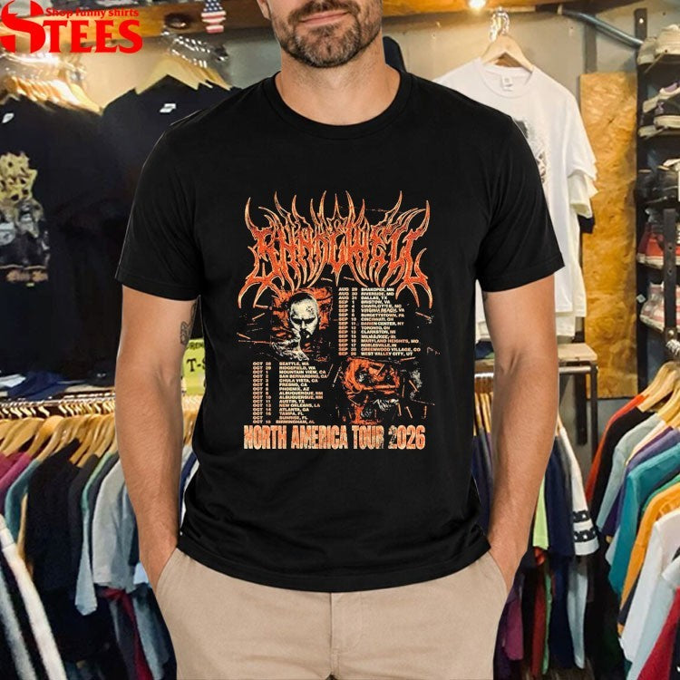 Shakewell Slugeater North America Tour 2026 T-Shirts