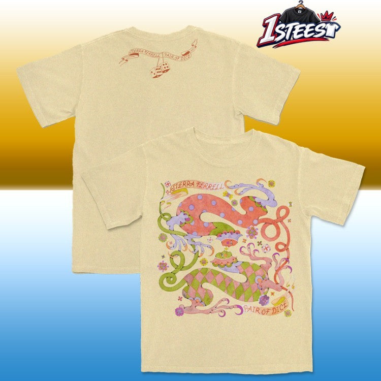 Sierra Ferrell Pair Of Dice T-shirts