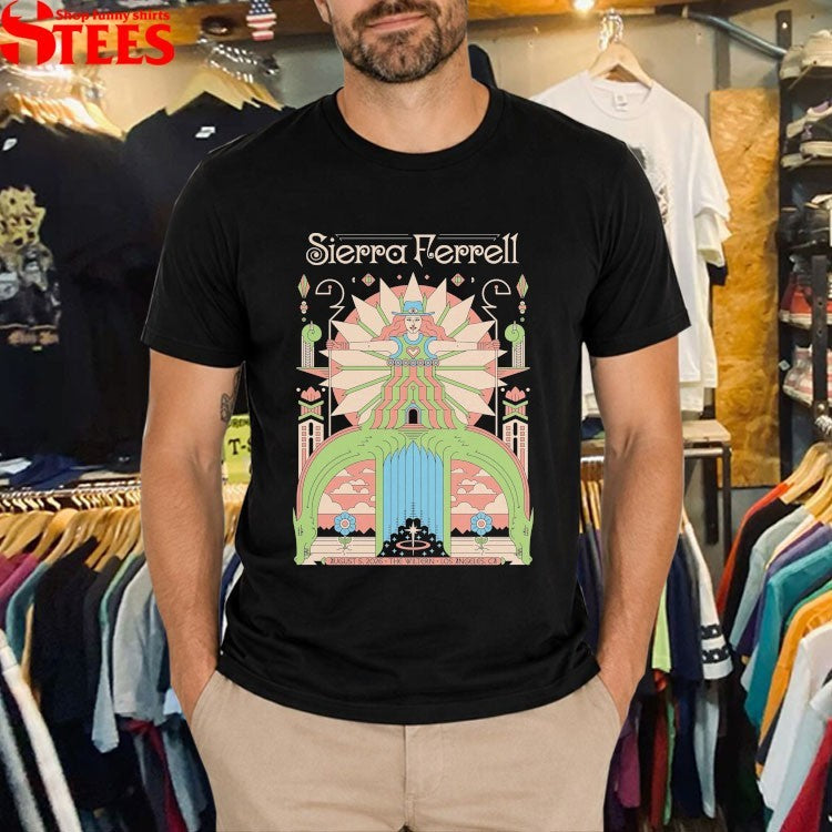 Sierra Ferrell The Wiltern Los Angeles CA August 5 2026 T-shirts