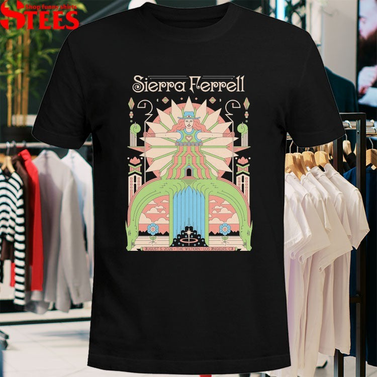 Sierra Ferrell The Wiltern Los Angeles CA August 5 2026 T-shirts