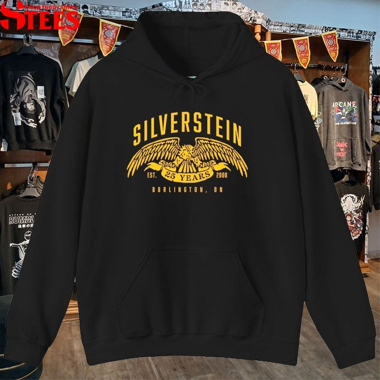 Silverstein Burlington ON Est 2000 25 Years Eagle T-shirts