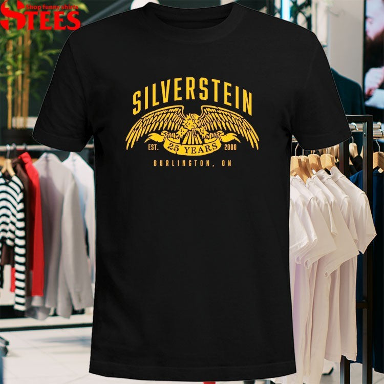 Silverstein Burlington ON Est 2000 25 Years Eagle T-shirts