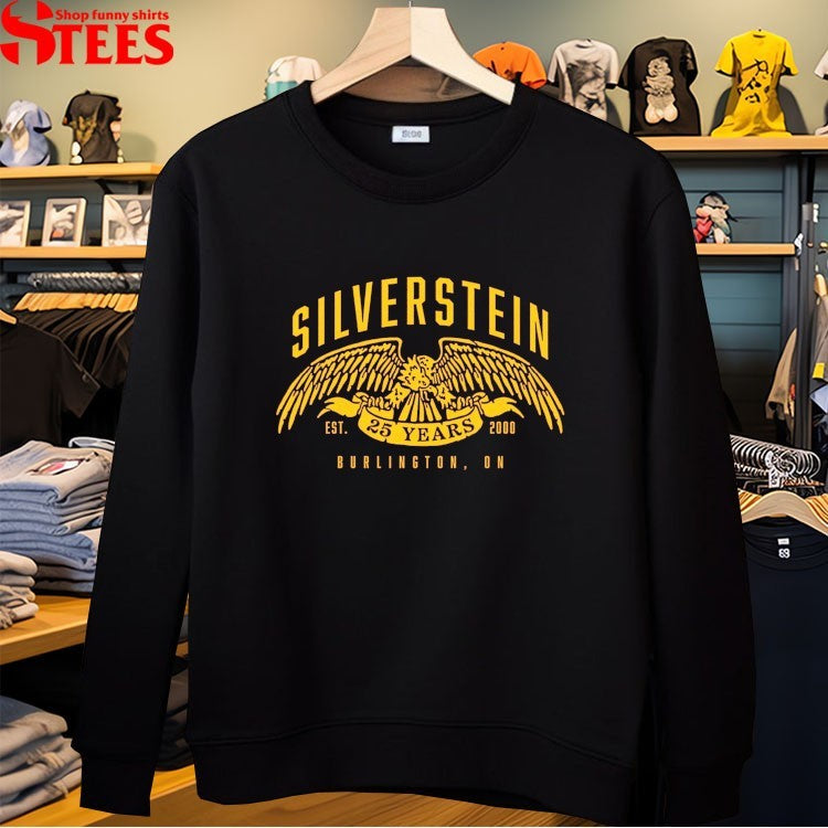 Silverstein Burlington ON Est 2000 25 Years Eagle T-shirts