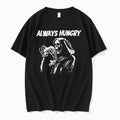 Official Skeleton Always Hungry Brennen Taylor Black T Shirts Jpg