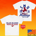 Smu Mustangs Football 2026 Blue Blood New Blood T-Shirts