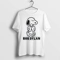 Official Snoopy Bob Dylan White T Shirts Jpg