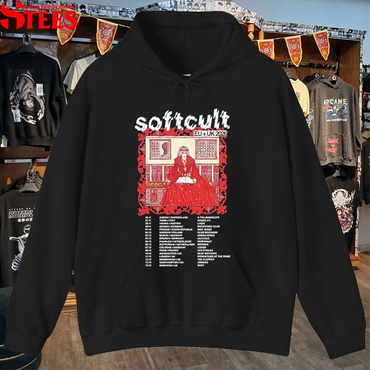 Softcult EU UK Tour 2026 Tour Dates T-shirts