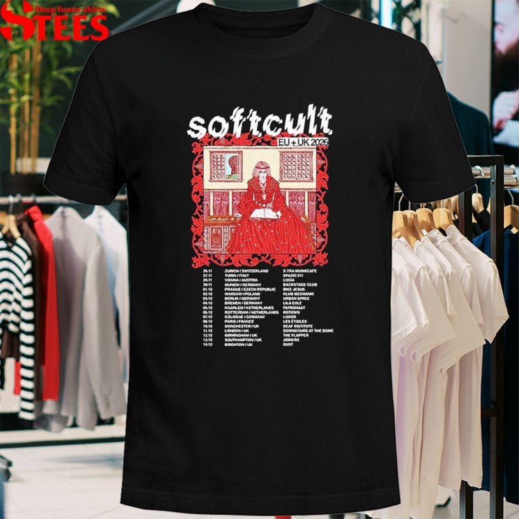 Softcult EU UK Tour 2026 Tour Dates T-shirts