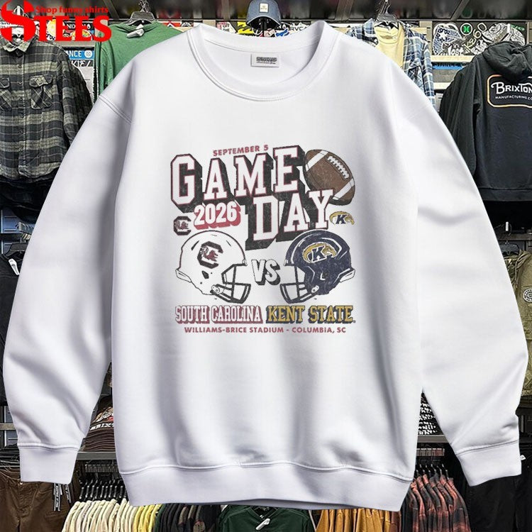 South Carolina Gamecocks Football vs Kent State Golden Flashes Gameday September 5 2026 Williams Brice Stadium Columbia SC T-shirts
