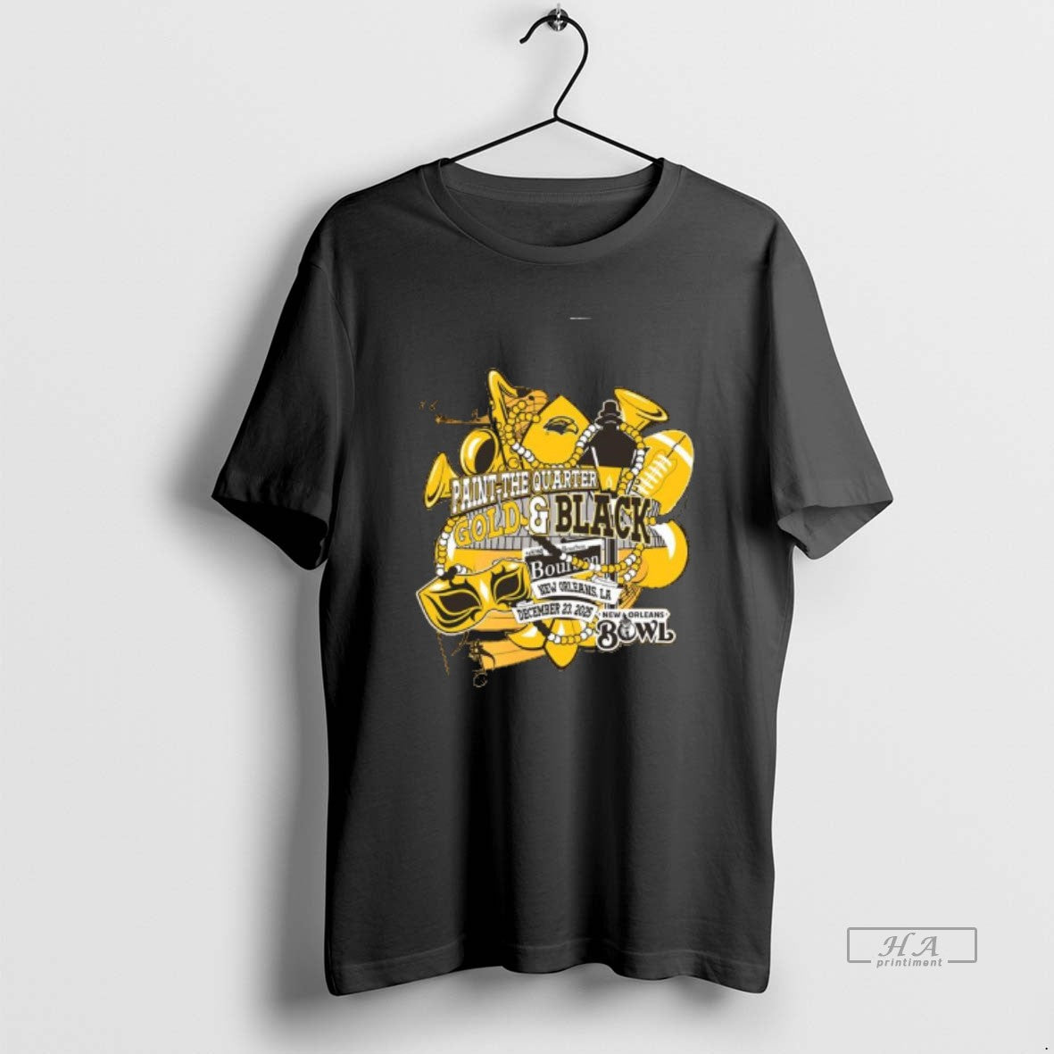 Official Southern Miss Football 2025 New Orleans Bowl Paint The Quarter T-Shirts, Hoodie, Sweatshirt | PureTeeCo.com