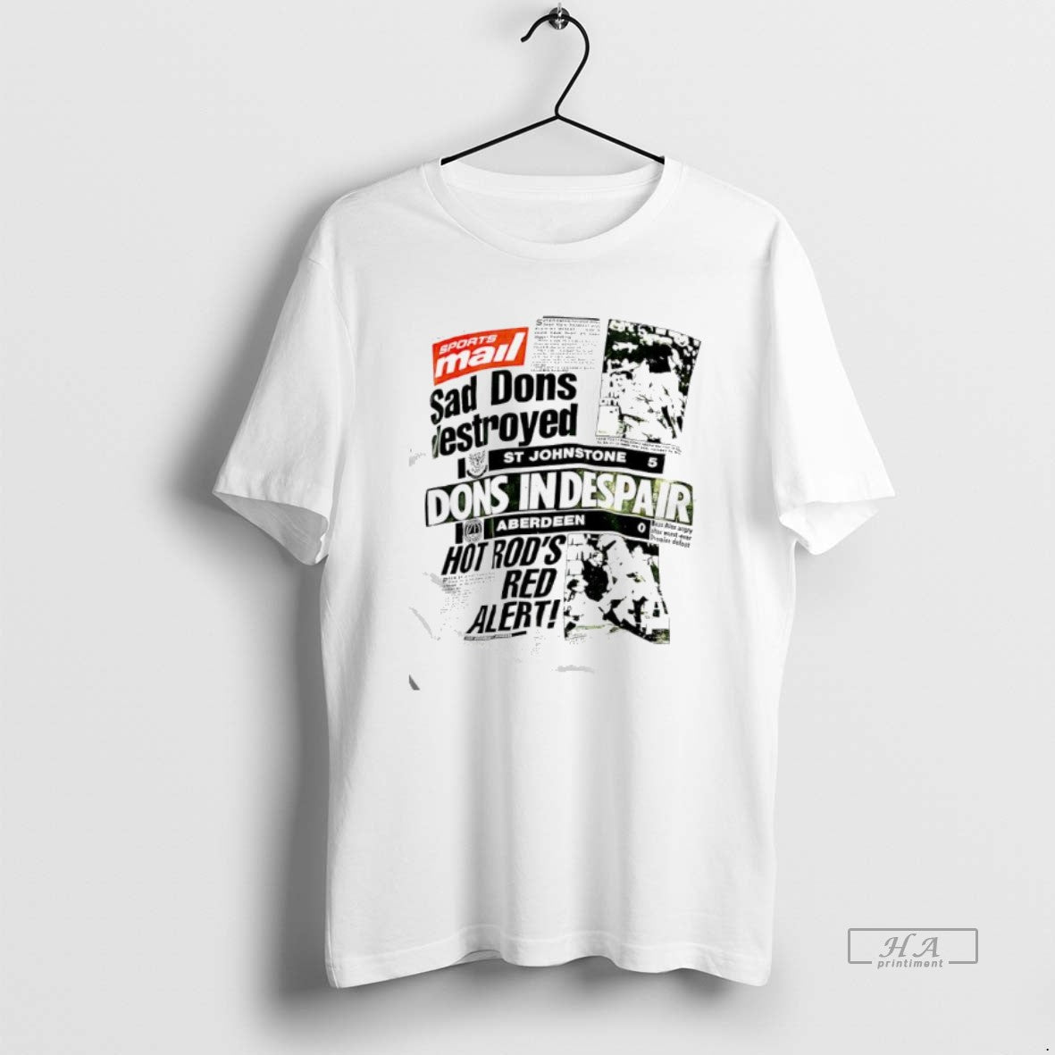 Official Sports Mail Sad Dons Destroyed Newspaper T-Shirts, Hoodie, Sweatshirt | PureTeeCo.com