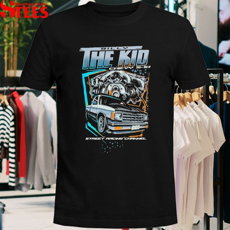 Street Racing Channel Billy The Kid S10 T-shirts