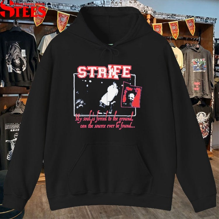 Strife My Soul Is Forced To The Ground Can The Source Ever Be Found T-shirts