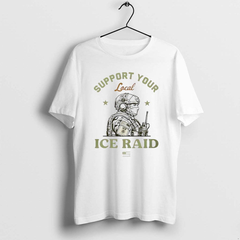 Official Support Your Local Ice Raid T-Shirts, Hoodie, Sweatshirt | PureTeeCo.com