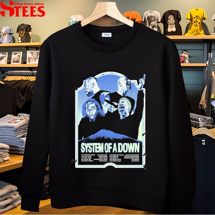 System Of A Down Tour 2026 T-shirts