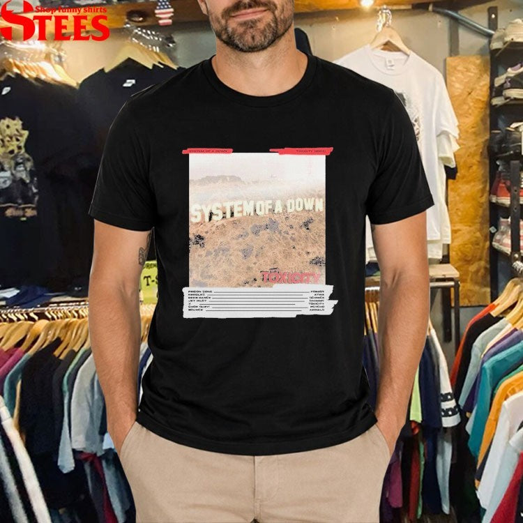 System Of A Down Toxicity Mixing Board T-shirts