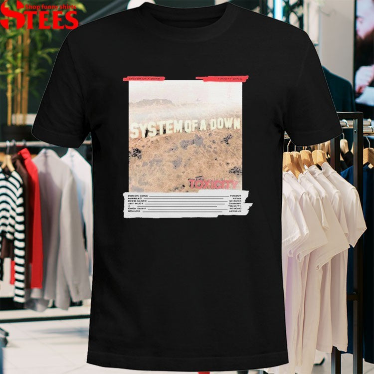 System Of A Down Toxicity Mixing Board T-shirts
