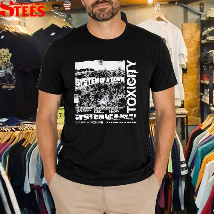 System Of A Down Toxicity Photocopy T-shirts