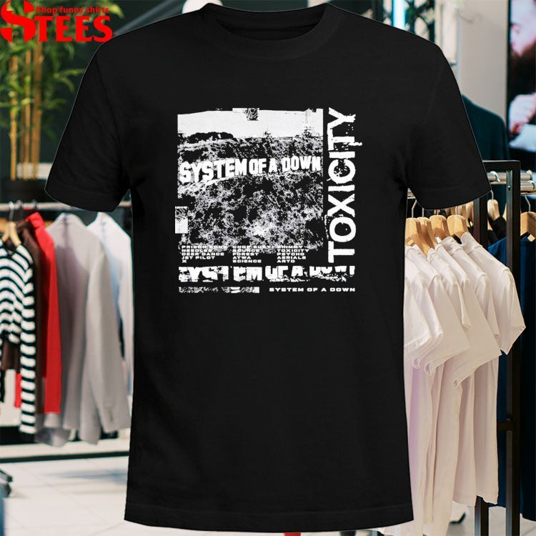 System Of A Down Toxicity Photocopy T-shirts
