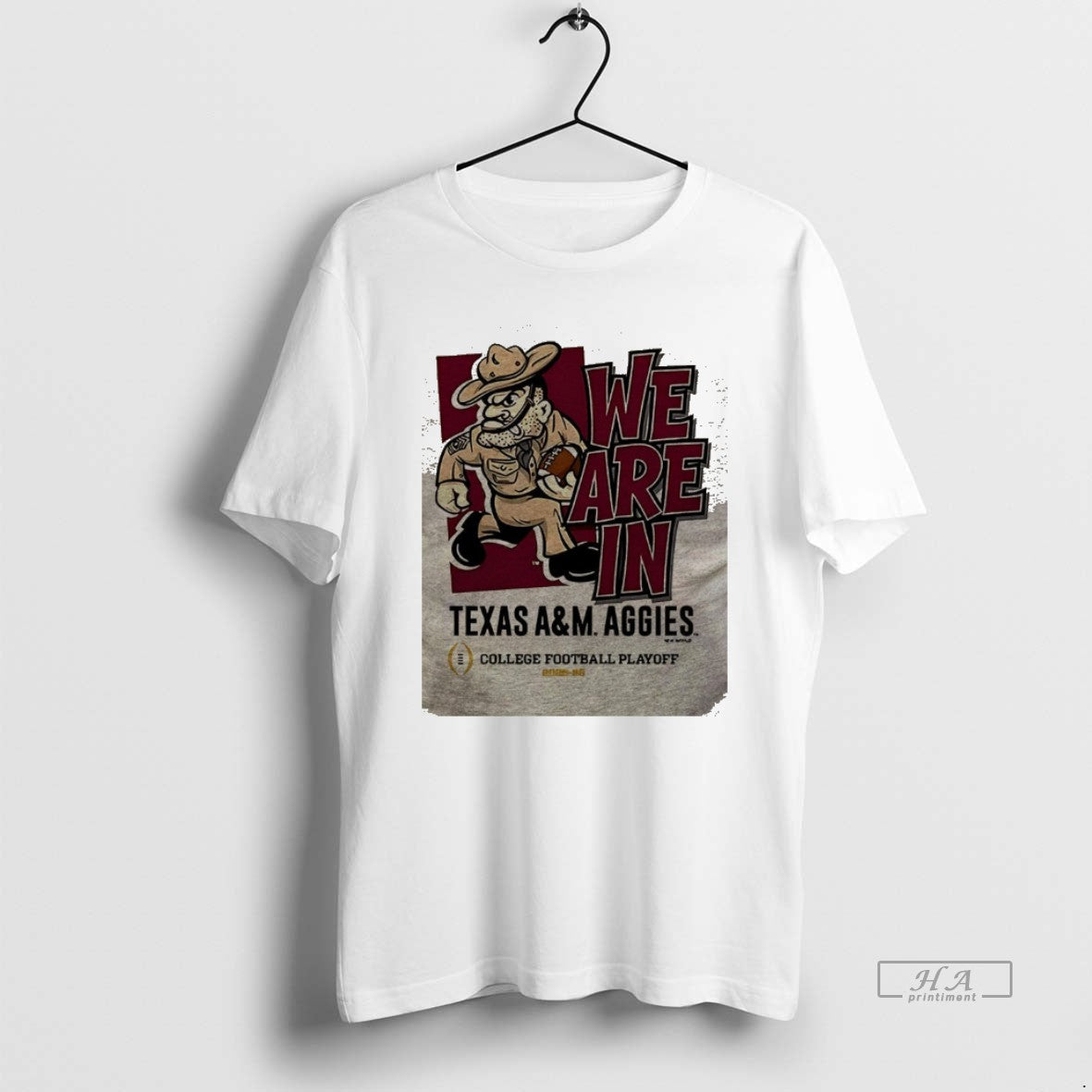 Official T9se3b5a Texas Am Aggies 2025 Cfp Bound We Are In Mascot 2 Sided T-Shirts, Hoodie, Sweatshirt | PureTeeCo.com