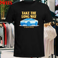 Take The Long Way Cybertruck Tesla T-Shirt