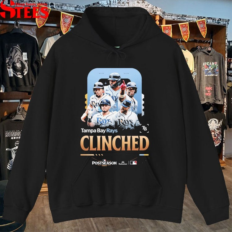 Tampa Bay Rays 2026 Postseason Clinched MLB T-Shirts