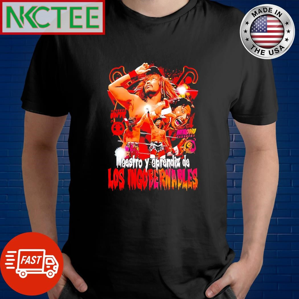 Official Tetsuya Naito Hiromu Takahashi los ingobernables vintage shirt