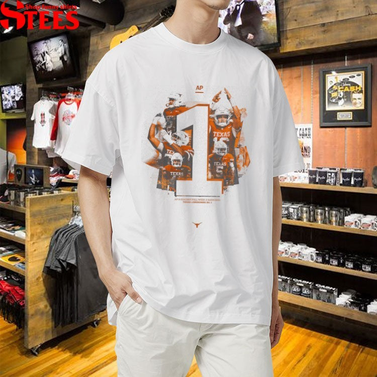Texas Longhorns AP And Coaches Poll Week 2 Rankings T-shirts
