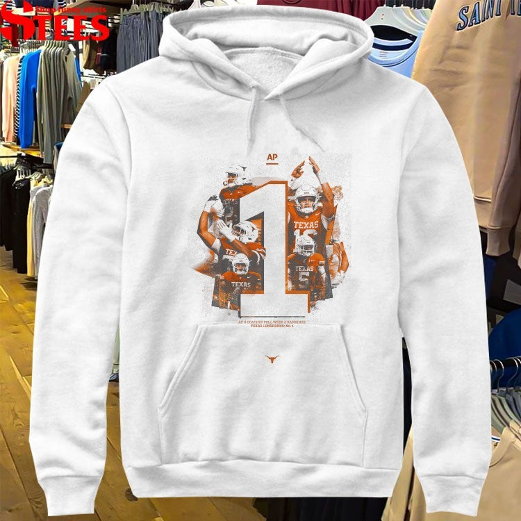 Texas Longhorns AP And Coaches Poll Week 2 Rankings T-shirts