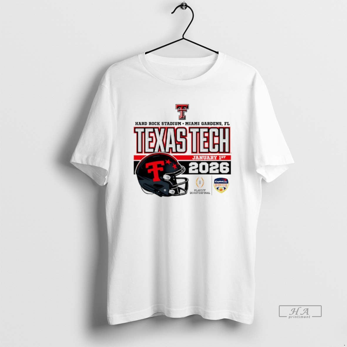 Official Texas Tech Red Raiders 2025 26 Cfp Orange Bowl Postseason Graphic T-Shirts, Hoodie, Sweatshirt | PureTeeCo.com