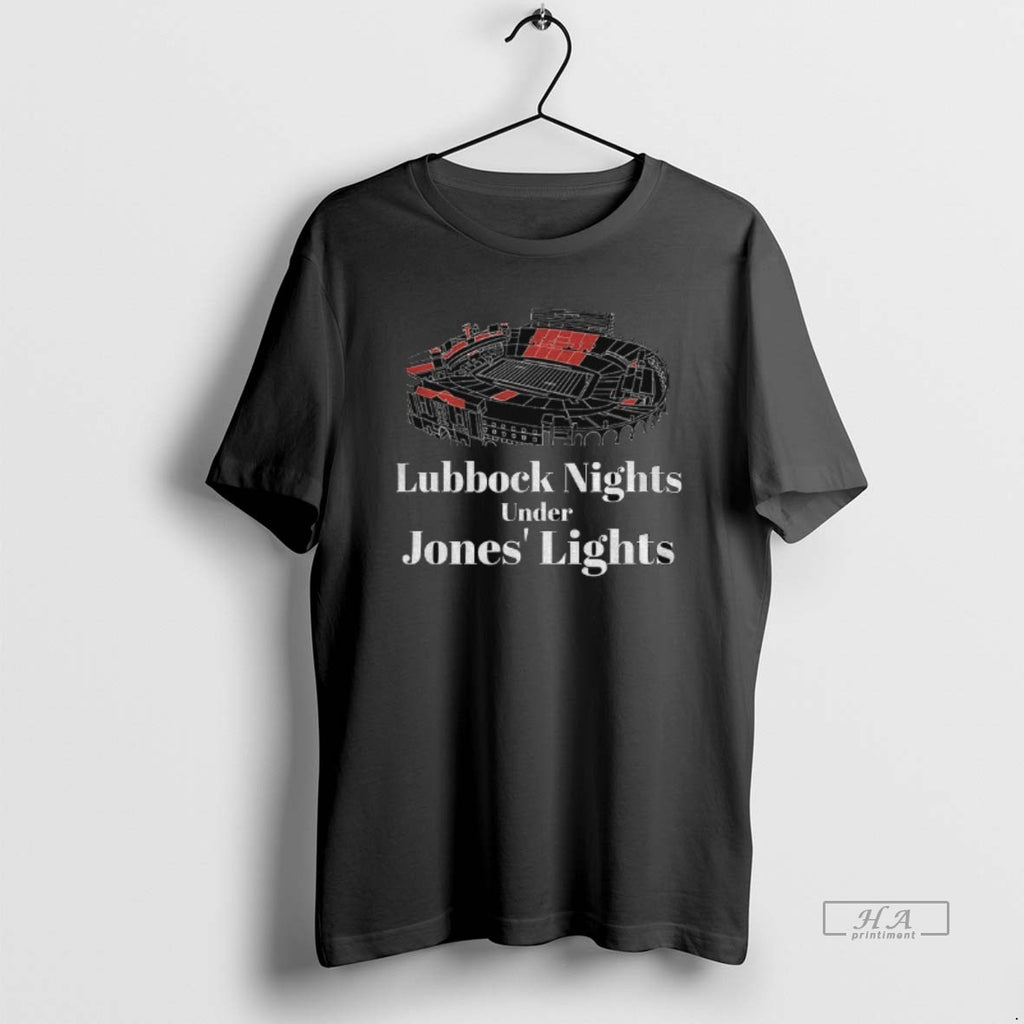 Official Texas Tech Red Raiders Lubbock Nights Under Jones Lights 2025 T-Shirts, Hoodie, Sweatshirt | PureTeeCo.com