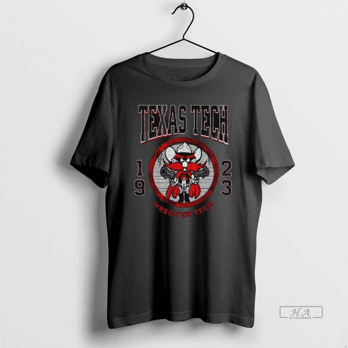Official Texas Tech Red Raiders Wreck _e2_80_98em Tech Football Est 1923 Logo T-Shirts, Hoodie, Sweatshirt | PureTeeCo.com
