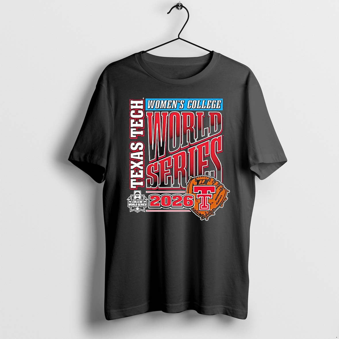 Official Texas Tech Womens College World Series 2026 Wcws Leather Laces 1 T Shirts
